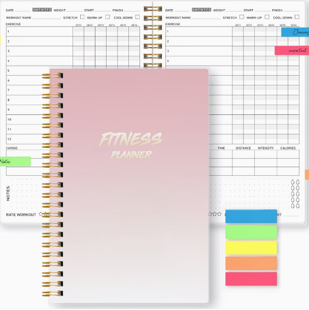 ConfidenceHer™ Fitness Planner
